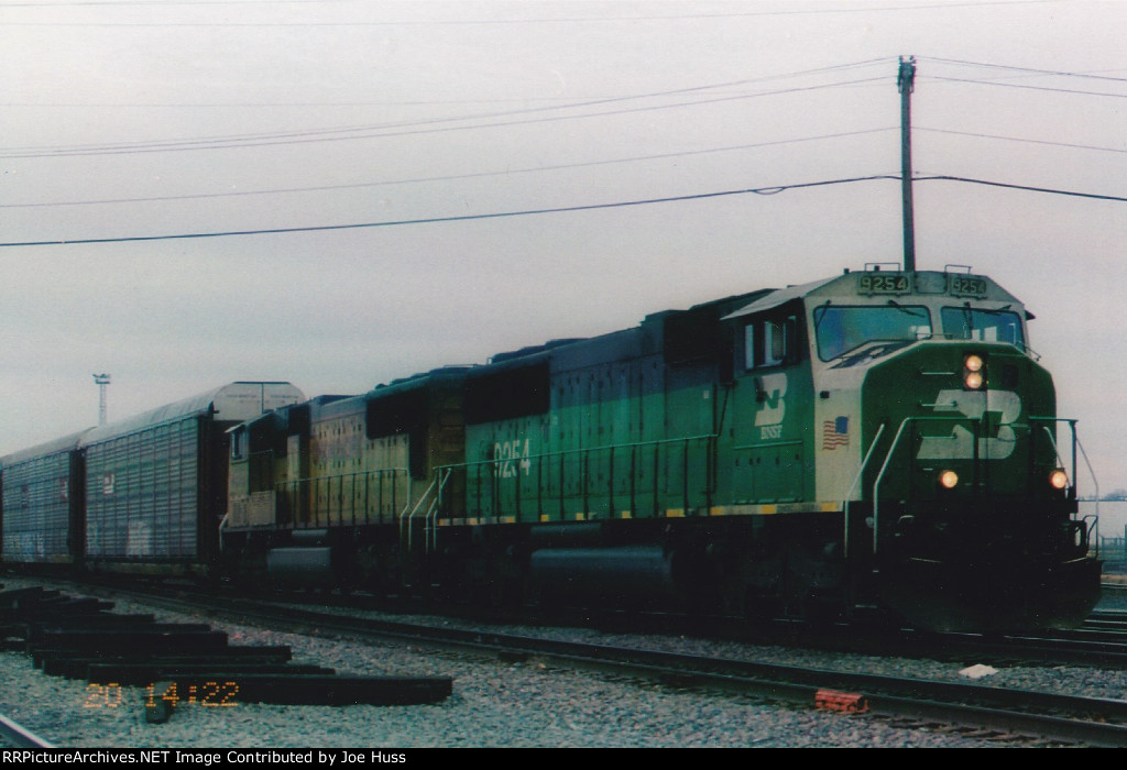 BNSF 9254 East